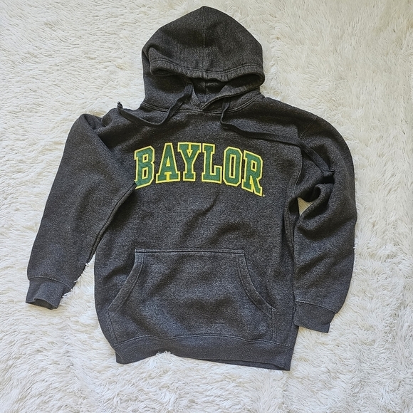 Baylor University gray hoodie size S small - Picture 1 of 11